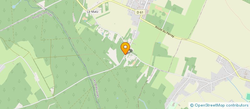 localisation de l'entreprise LA DESIRADE  LES BREVIAIRES