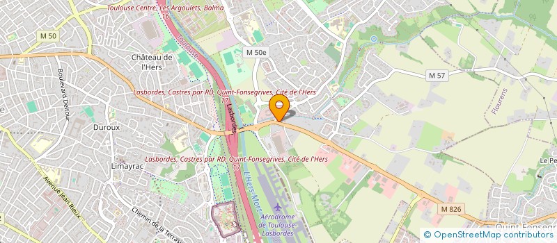 localisation de l'entreprise LA DESIRADE  QUINT-FONSEGRIVES