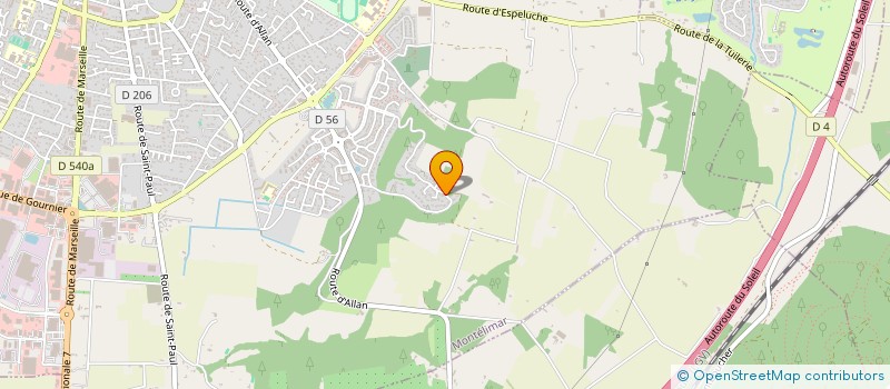 localisation de l'entreprise LA DESIRADE à MONTELIMAR