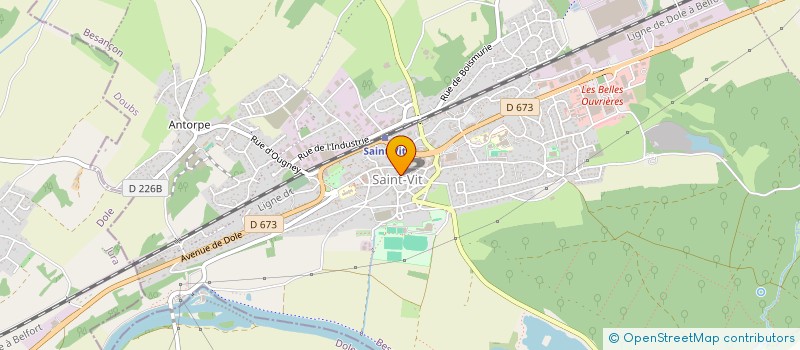 localisation de l'entreprise LA DESIREE  SAINT-VIT