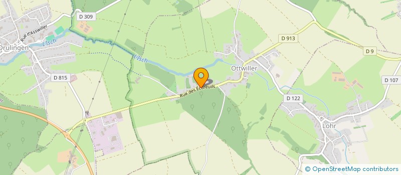 localisation de l'entreprise LA DESIREE  OTTWILLER