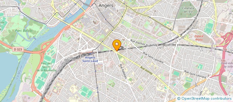 localisation de l'entreprise LA DESOPILANTE à NANTES