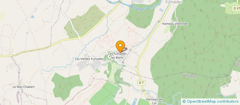localisation de l'entreprise LA DETENTE  ALLEGRE-LES-FUMADES