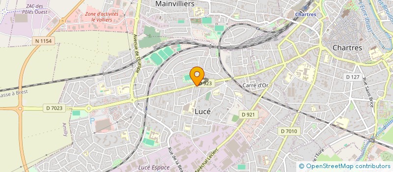 localisation de l'entreprise LA DETENTE CEDRIC BUISSON à LUCE