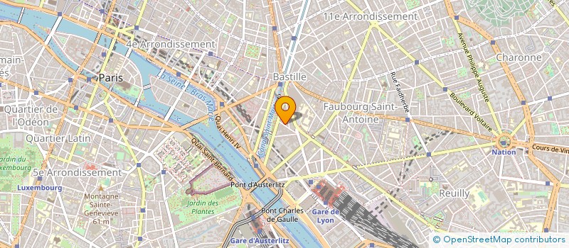 localisation de l'entreprise LA DETERSION INDUSTRIELLE à PARIS