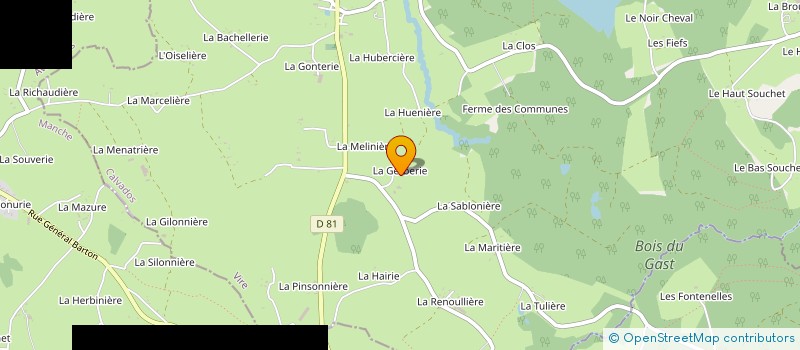 localisation de l'entreprise LA DETOURBE  NOUES DE SIENNE