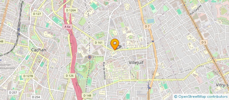 localisation de l'entreprise LA DEUXIEME à VILLEJUIF