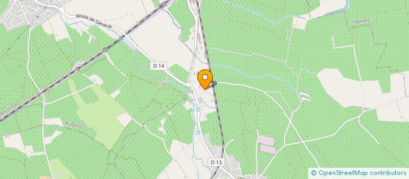 localisation de l'entreprise LA DEUXIEME  GENERAC