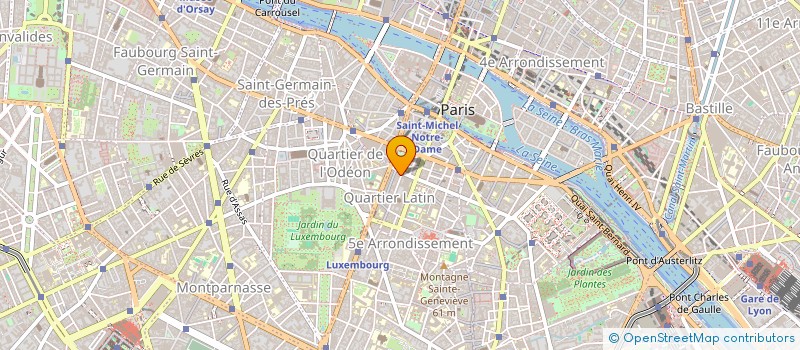 localisation de l'entreprise LA DEVANTURE  PARIS