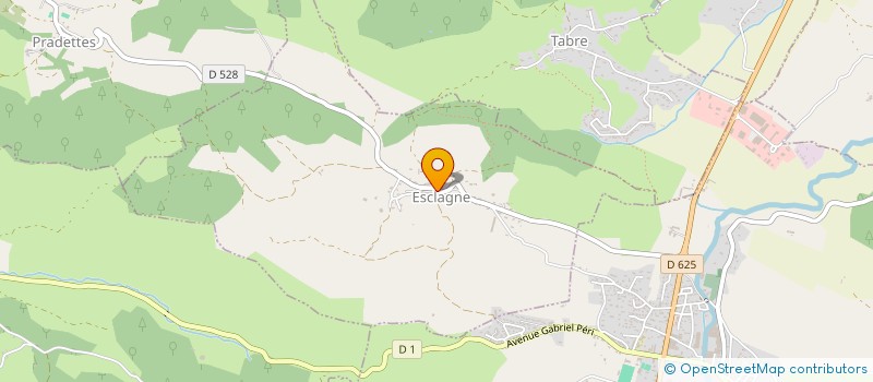 localisation de l'entreprise LA DEVINIERE à LIMBRASSAC