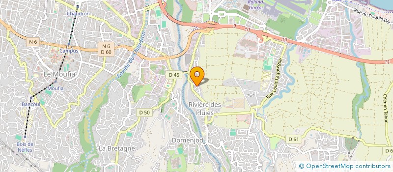 localisation de l'entreprise LA DIAGONALE DES JURISTES à SAINTE-MARIE