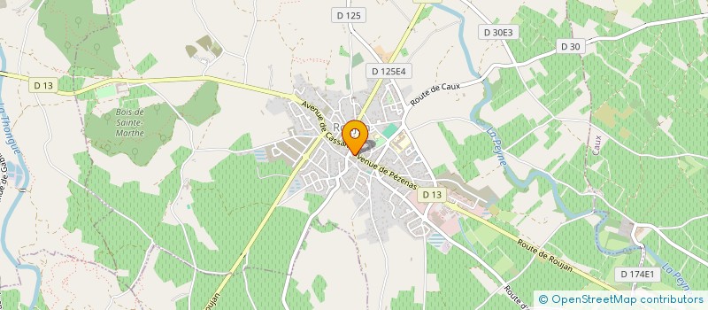 localisation de l'entreprise LA DIANE  MARGON