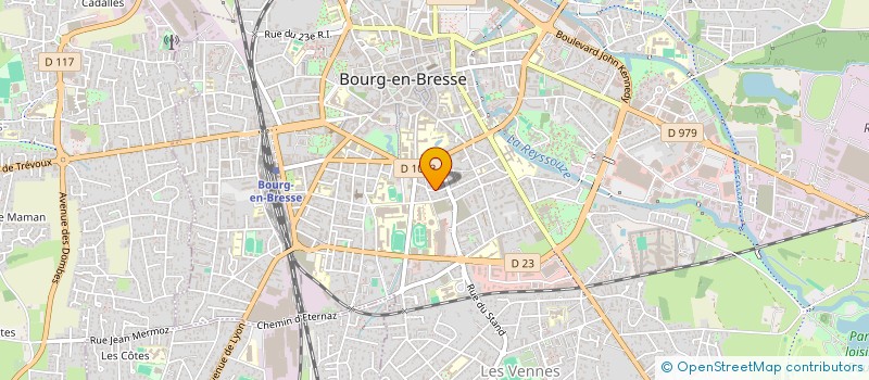 localisation de l'entreprise LA DIANE BRESSANE à BOURG-EN-BRESSE