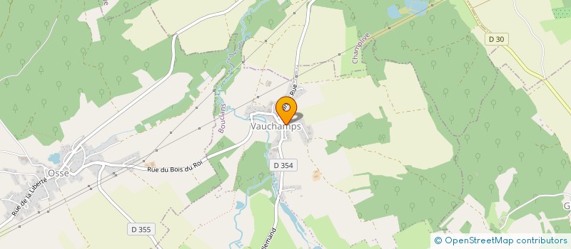 localisation de l'entreprise LA DIANE ET LA GAULE VAUCHAMPOISE REUNIES  BOUCLANS