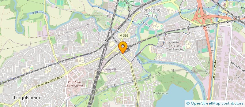 localisation de l'entreprise LA DIAPOSITIVE  STRASBOURG