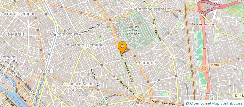 localisation de l'entreprise LA DIBITERIE  PARIS