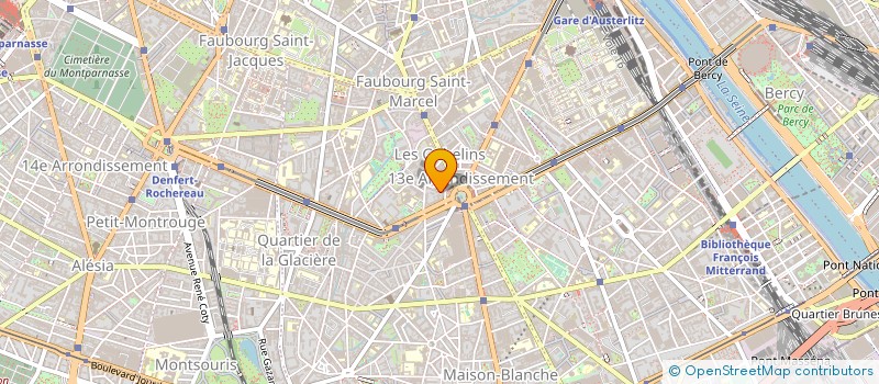 localisation de l'entreprise LA DIFFUSION MOLECULAIRE DE LA LUMIERE  PARIS