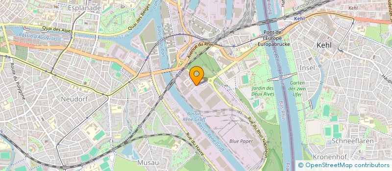 localisation de l'entreprise LA DIGITAL COMPANY à STRASBOURG