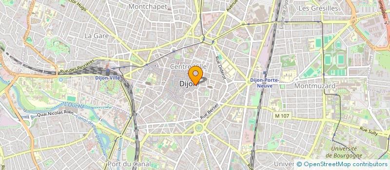 localisation de l'entreprise LA DIJONNAISE DE L'OR à DIJON
