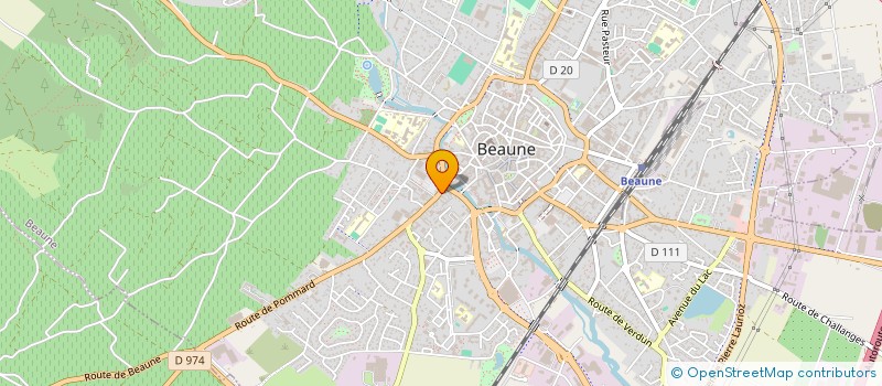 localisation de l'entreprise LA DILETTANTE à BEAUNE