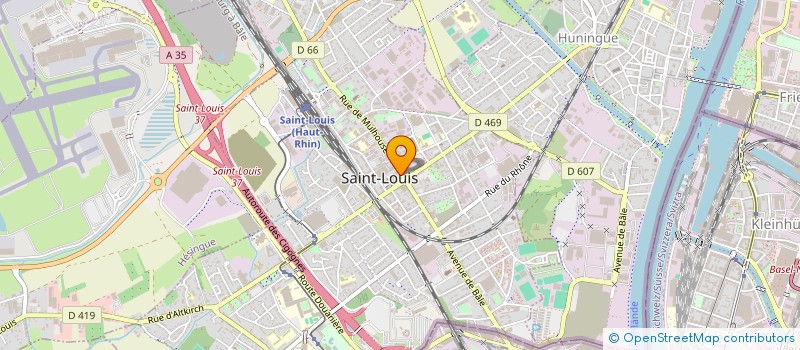 localisation de l'entreprise LA DILIGENCE à SAINT-LOUIS