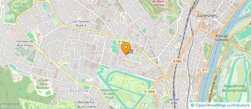localisation de l'entreprise LA DILIGENCE à SURESNES