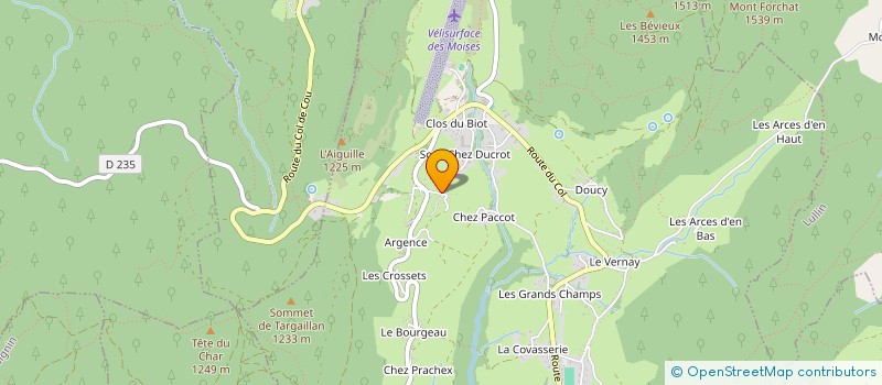 localisation de l'entreprise LA DILIGENCE  BOEGE