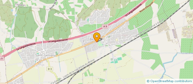 localisation de l'entreprise LA DILIGENCE D'ALEX  BEZOUCE