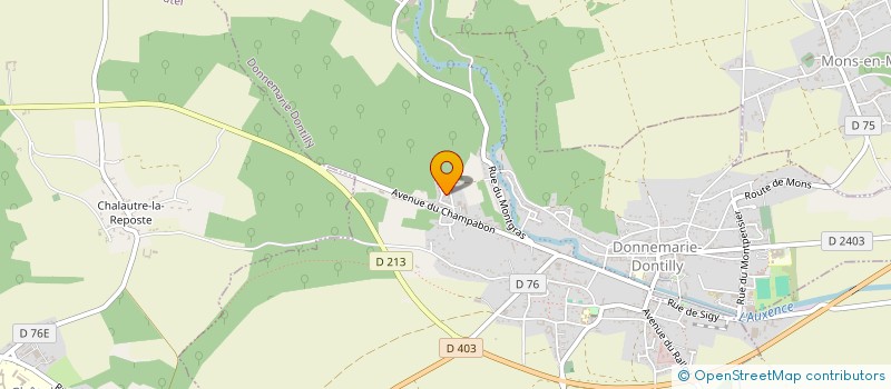 localisation de l'entreprise LA DILIGENCE DU MONTOIS  DONNEMARIE-DONTILLY