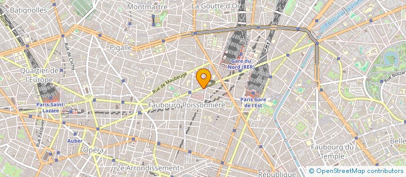 localisation de l'entreprise LA DIMENSION FANTASTIQUE  PARIS