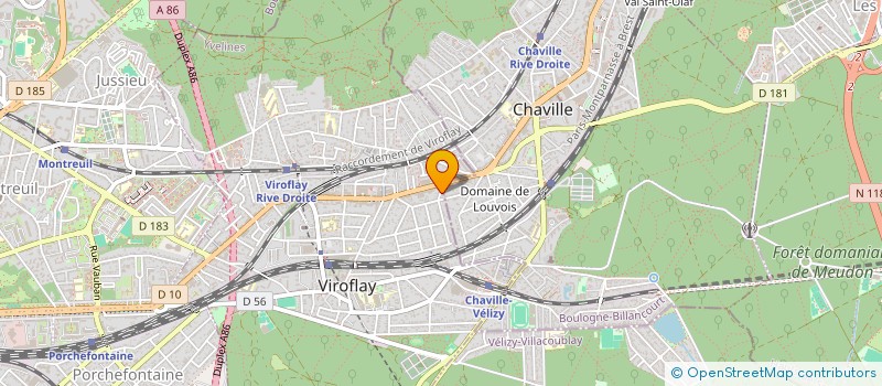 localisation de l'entreprise LA DINETTE  VIROFLAY