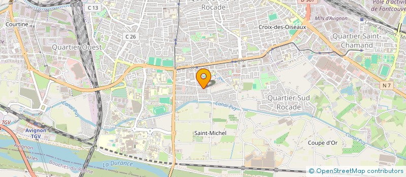 localisation de l'entreprise LA DINETTE  AVIGNON