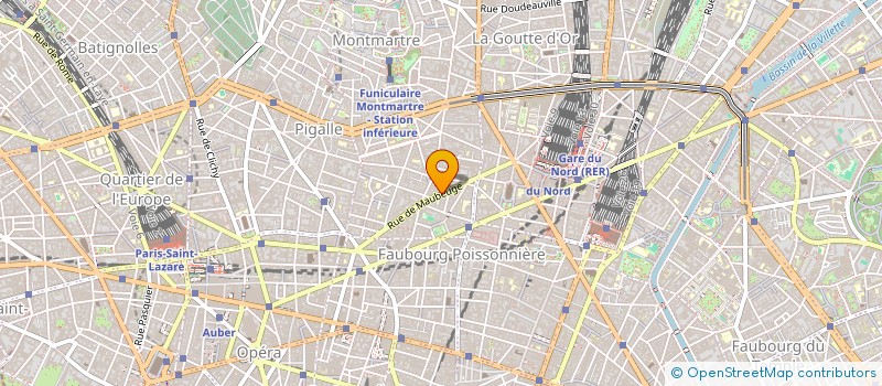 localisation de l'entreprise LA DINETTE DE CONSTANCE  PARIS