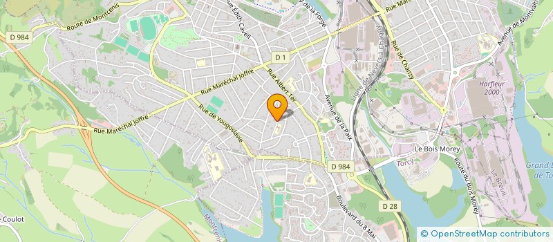 localisation de l'entreprise LA DINGOBANDA  SAINT-SERNIN-DU-BOIS