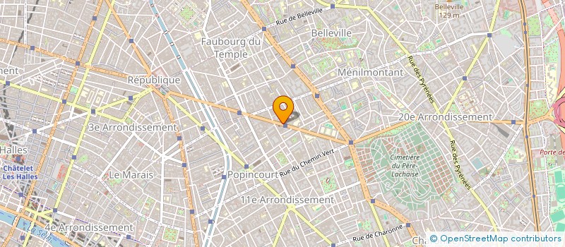 localisation de l'entreprise LA DISPENSA DI NONNO MICHELE E NONNA ANTONIETTA  PARIS