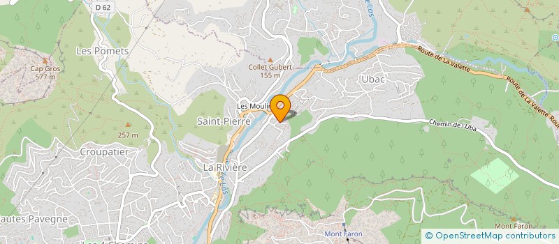 localisation de l'entreprise LA DISTILLERIE à TOULON