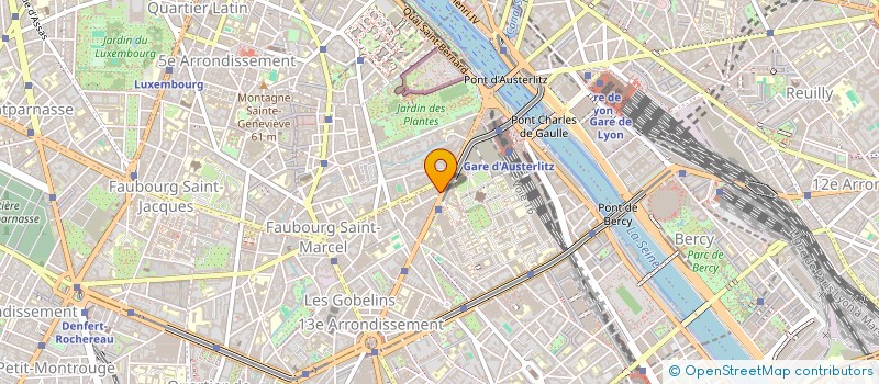 localisation de l'entreprise LA DIVA à PARIS