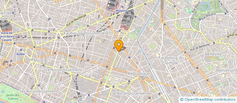 localisation de l'entreprise LA DIVA BEAUTE  PARIS