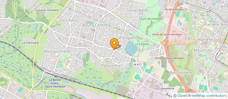 localisation de l'entreprise LA DIVATTE à SAINT-HERBLAIN