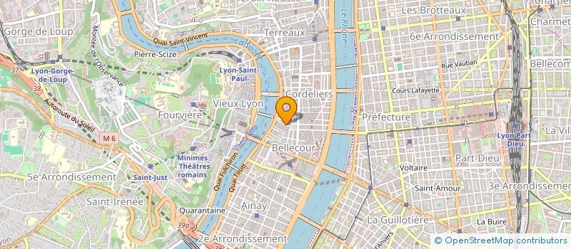 localisation de l'entreprise LA DIVINA à LYON