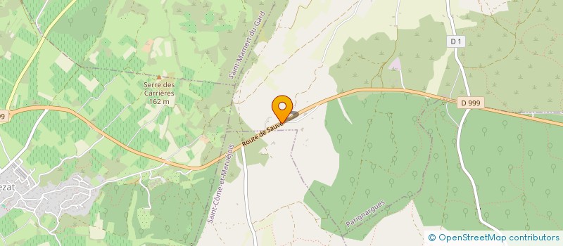 localisation de l'entreprise LA DIVINE  PARIGNARGUES