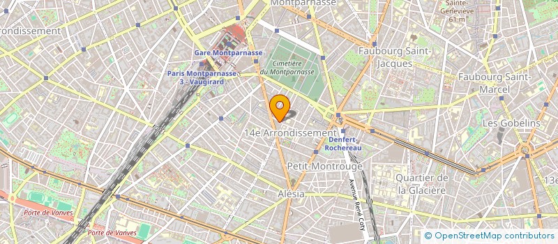 localisation de l'entreprise LA DIX-NEUVIEME MARIONNETTE  PARIS