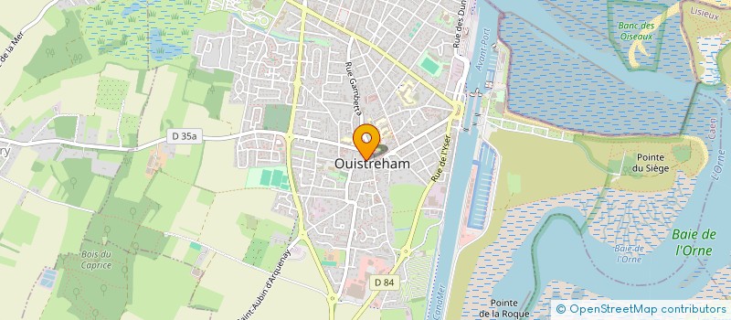 localisation de l'entreprise LA DOLCE CASA  OUISTREHAM