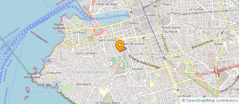 localisation de l'entreprise LA DOLCE MUSICA SPHERE  MARSEILLE