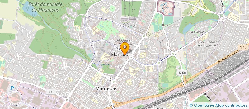 localisation de l'entreprise LA DOLCE VITA  ELANCOURT