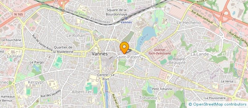 localisation de l'entreprise LA DOLCE VITA à VANNES