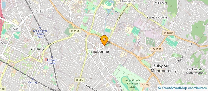localisation de l'entreprise LA DOLCE VITA à EAUBONNE