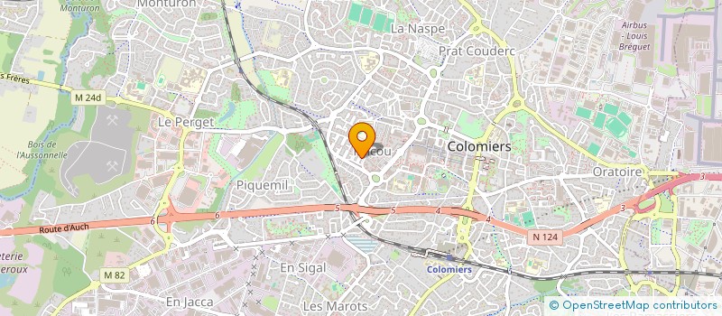 localisation de l'entreprise LA DOLCE VITA à COLOMIERS