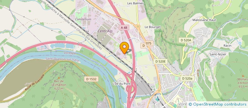 localisation de l'entreprise LA DOLCE VITA à VOREPPE