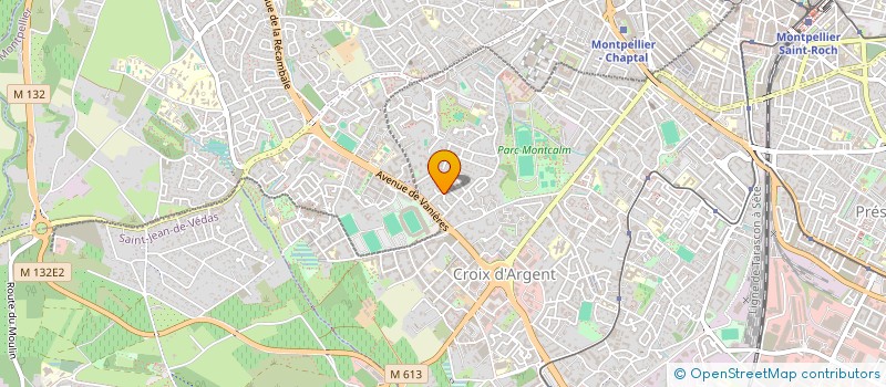 localisation de l'entreprise LA DOLCE VITA à MONTPELLIER
